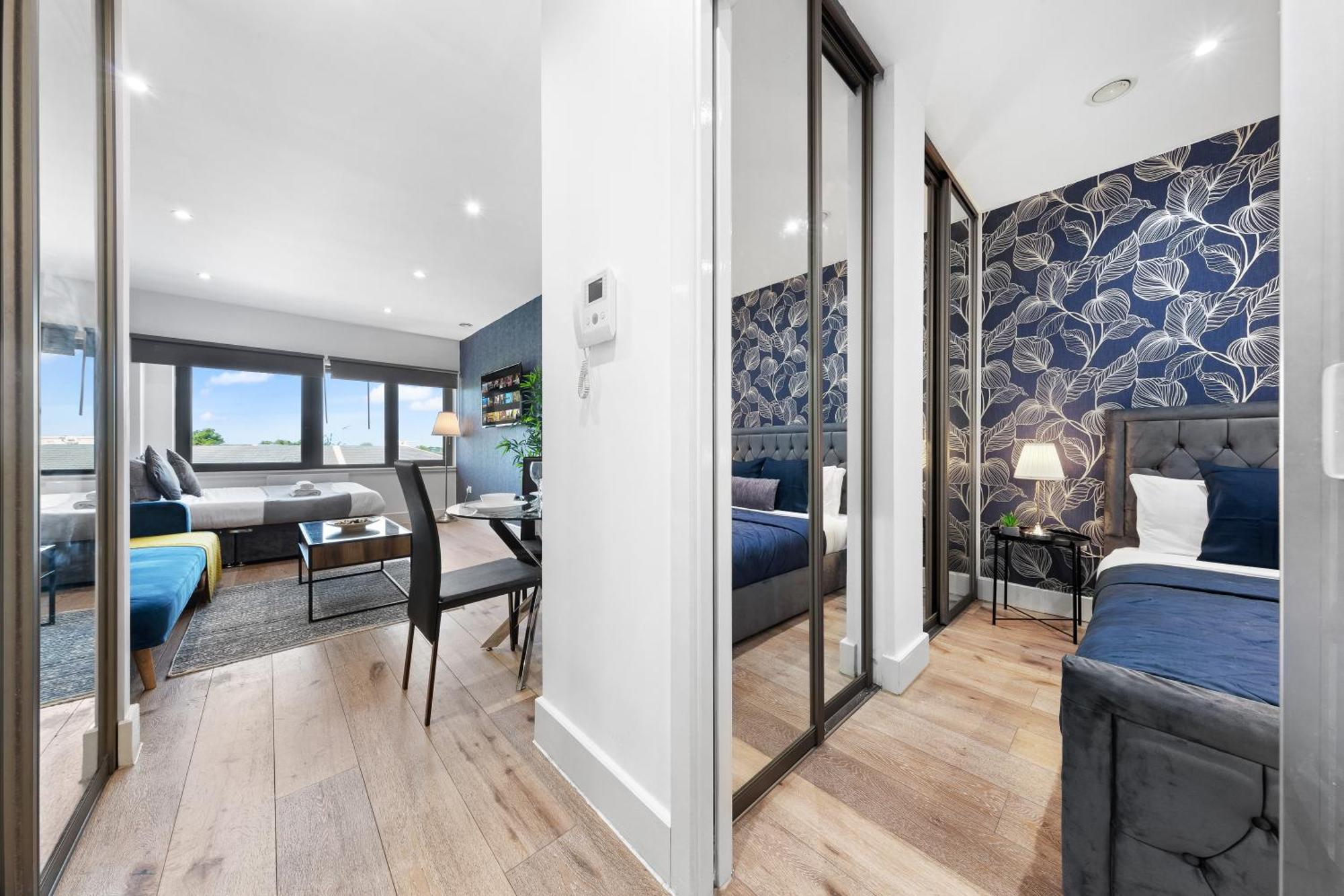 Modern One Bedroom Flat - Sleeps 5 -Near Heathrow - London Ub3 Εξωτερικό φωτογραφία
